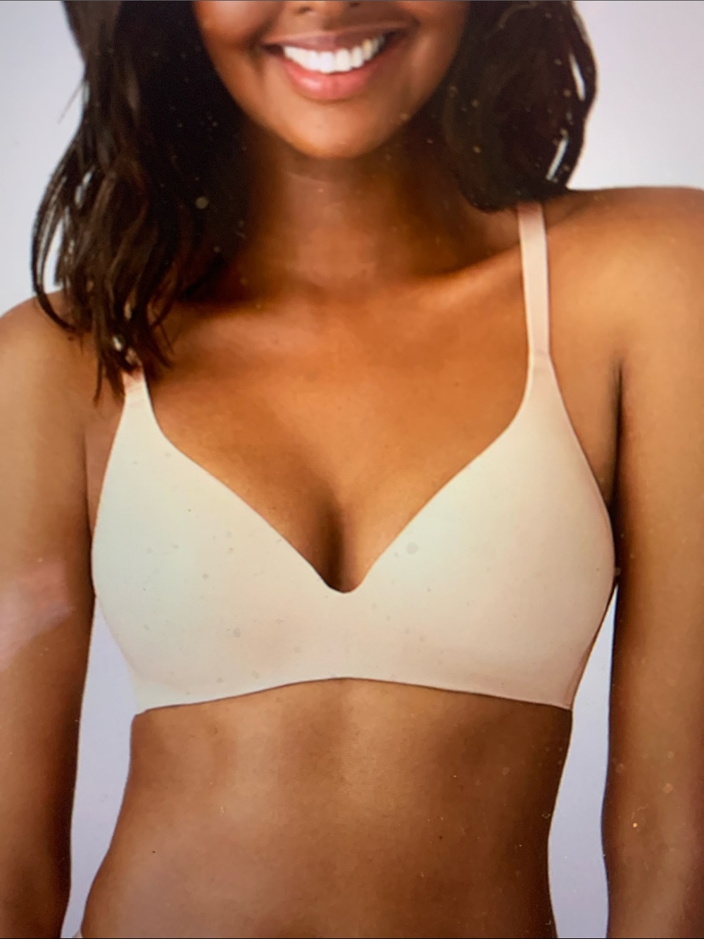 Wacoal Comfort First Women’s Nude Wire-Free T-Shirt Bra 34DD #852281